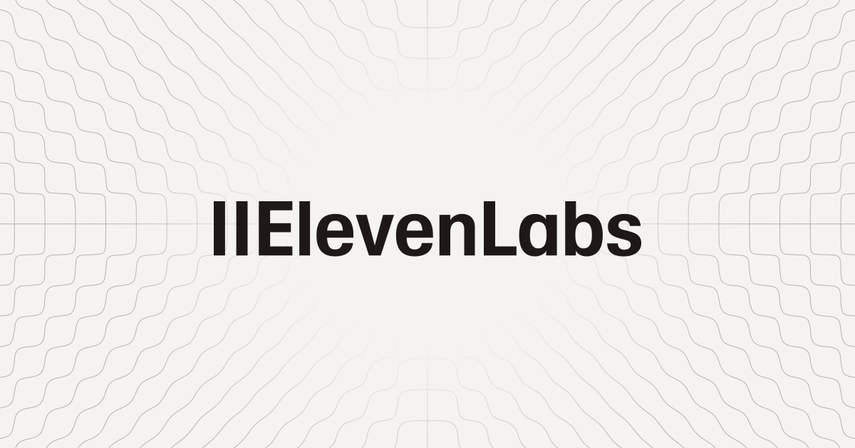 ElevenLabs official brand artwork